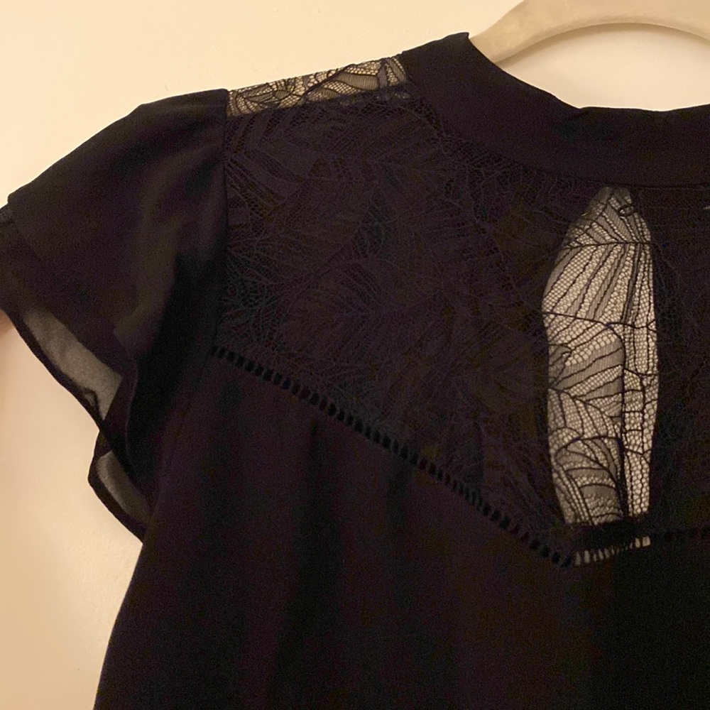 H&M black blouse